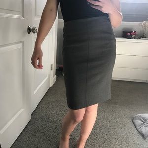 Gray skirt